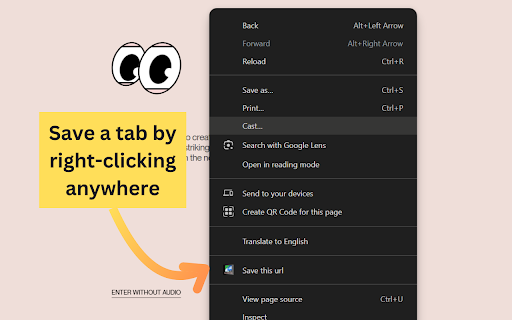 SaveMyTabs - The Ultimate Tab Manager :: Save your tabs at one place and restore them later anytime