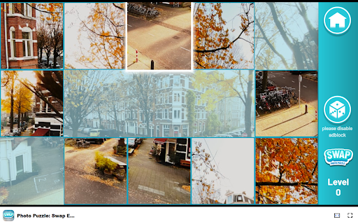 Photo Puzzle: Swap Edition - Swap to complete! :: Enjoy swapping puzzle pieces in this free offline Chrome extension with 500 levels of fun!