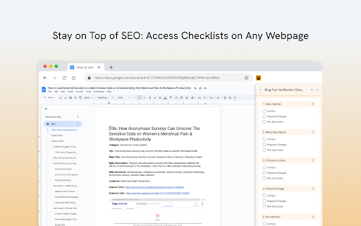 Checklist GG - AI driven Checklist Management Tool :: Integrate checklist with workflows and SOPs into your day-to-day tasks.