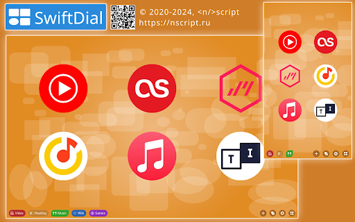 SwiftDial YN :: Speed Dial | Home Page | New Tab | 📱 Modern | 🎨 Easily customizable | 🛡️ Privacy-friendly |