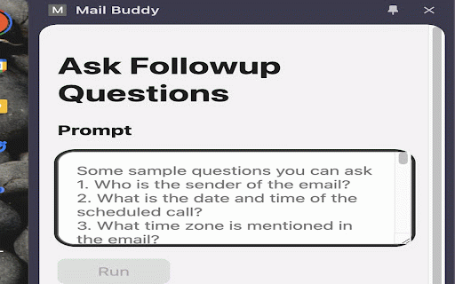GMail Buddy :: The power of AI while using your Gmail.