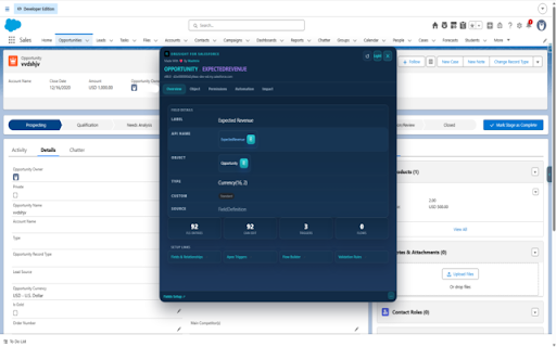 OrgSight for Salesforce :: Field intelligence, permissions, automation analysis & org health auditing for Salesforce admins and architects. By Mashtrix.