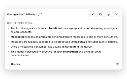 Summarizer :: Summarize selected text on any webpage.