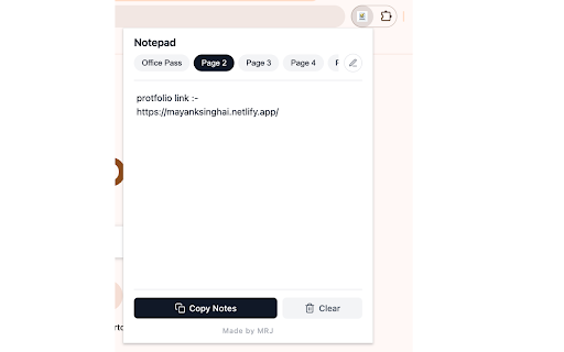 Notepad - Quick & Auto-Save Sticky Notes :: A fast, offline, multi-tab Chrome Notepad extension. Auto-saves your text instantly as sticky notes.
