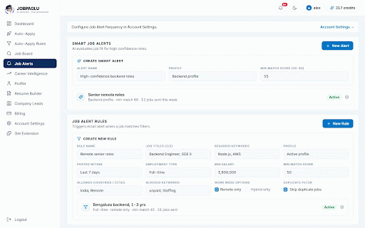 JobPaglu — AI Job Auto-Apply :: Auto-apply to jobs on LinkedIn, Indeed, Naukri, Internshala, Wellfound and company career sites with AI form-filling.
