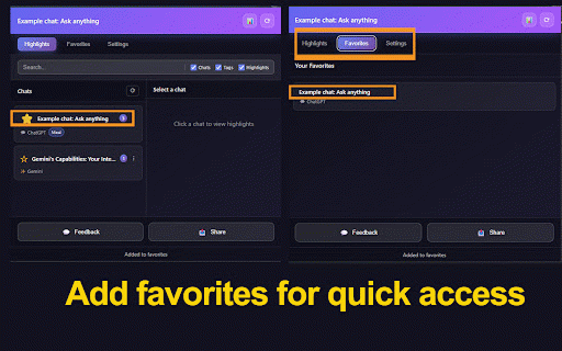 Snippet Highlighter For ChatGPT, Gemini, and Claude :: Enhanced note-taking and text highlighting for ChatGPT, Gemini, and Claude with cloud sync