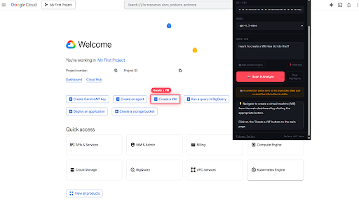 AI Screen Guide :: Scan your screen or select a region — AI highlights the exact button to click