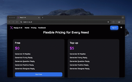 Reply X AI :: Reply to X post by AI