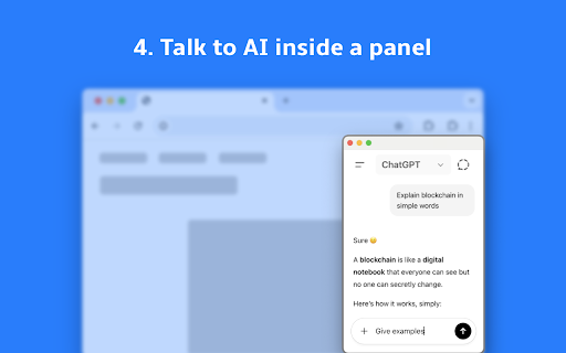AI Panel: Privacy-first AI sidebar on any webpage :: Talk to AI in one click — without leaving a page.