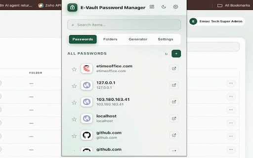 E-Vault Password Manager :: E-Vault Password Manager — secure password autofill for your organization.