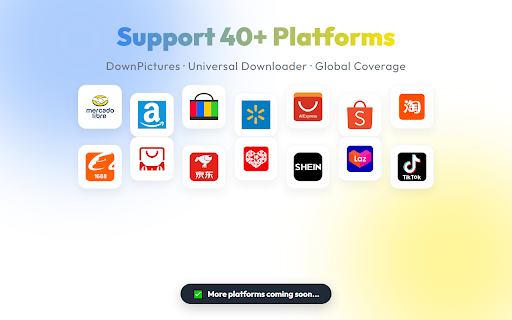 DownPictures Saver for Mercado Libre :: Optimized for Mercado Libre. Works on all regions (BR, MX, AR, etc). Batch save Main, SKU, Video and Review images instantly.