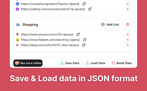 Multi Search Boost: Search Across Sites :: Search across multiple websites, right from the address bar.