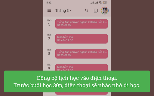 FTU Schedule :: Phần mềm xếp thời khóa biểu vào Google Calendar, Calendar iOS, ... cho sinh viên FTU.