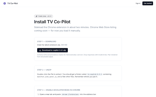 TV Co-Pilot :: AI copilot for TradingView. Talk to your chart, evaluate setups against your playbook, write Pine scripts.