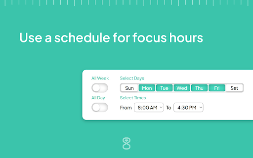 Limitless :: Create website limits, set a schedule, and use Peek Mode to effectively manage distractions.