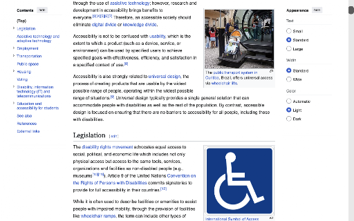 AccessiScroll :: Widens and recolors scrollbars on every site so they're easy to see and grab, no matter what input device you use.