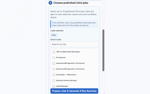 Talent AI :: Sources LinkedIn candidates, evaluates job fit, and records recruiter-reviewed results.