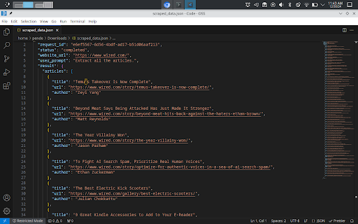 ScrapeGraphAI :: ScrapeGraphAI Chrome Extension is a powerful web scraping tool that seamlessly integrates with your browser, allowing you to…