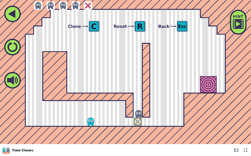 Time Clones Game - Use your clones to solve puzzles and unlock doors! :: Master the art of cloning to solve intricate puzzles in this captivating puzzle-platformer!