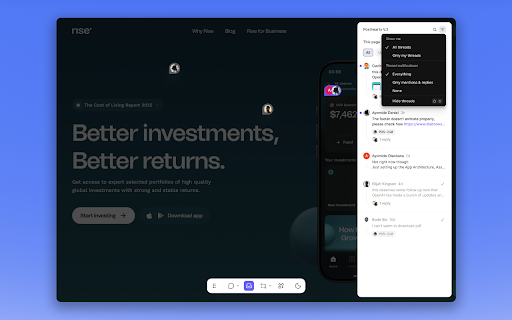 Quality :: Quality lets users leave anchored comments and feedback directly on any website, capture screenshots, and record and replay…