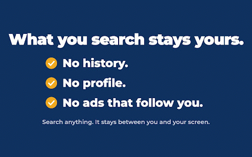 SearchLock+ : Private Search :: Make every search private. SearchLock+ reroutes Google, Bing & Ask searches to SearchLock. No history, no profile, no tracking.