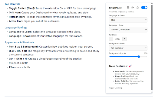 LingoPause :: Turn Netflix videos into your personal language lesson.