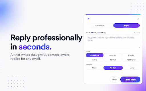 SureCompose – AI Email Writer :: AI-powered email assistant for Gmail and Outlook. Compose, summarize, and reply to emails in seconds.