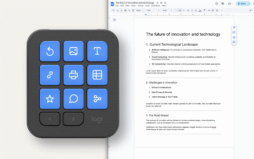 Logi Web Extension :: The Logi Web Extension for Chrome supports Logitech plugins by monitoring windows, tabs, URLs, and enabling browser actions.