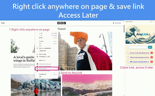 AnyLink :: Save links anywhere. Access anytime
