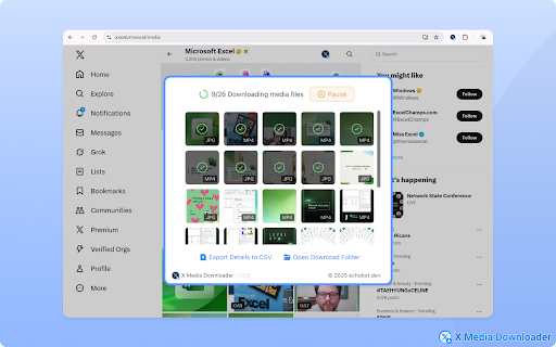 X Media Downloader – Download Twitter/X Images & Videos :: Batch download images, videos & GIFs from X/Twitter profiles or tweets. 1-click media saver for creators & archivers. Fast & easy!