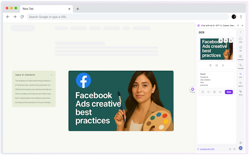 Chat GPT :: Chat GPT Sidebar: An intelligent assistant for fast and efficient text generation.