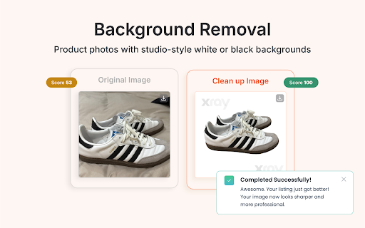 🚀 XRAY Commerce – List Faster. Sell More. :: XRAY is your AI-powered co-pilot for product listing optimization—built for speed, precision, and performance.