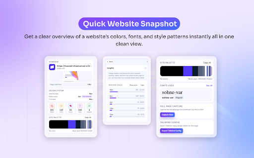 Lunor :: Inspect pages for media, SVGs, colors, and fonts with live inspect mode.
