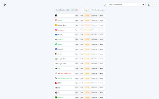 Website Monitor :: Monitor web pages for changes.