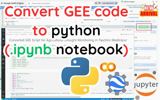 GEE AI Assistant :: Generate, modify, and fix Google Earth Engine code and access various AI chat models directly.