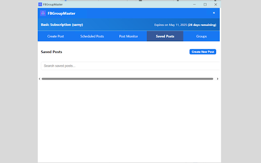 FBGroupMaster :: FBGroupMaster - Advanced tool for Facebook groups management