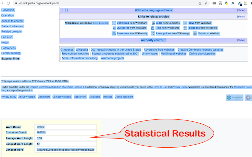 Word Counter :: Count words on selected text anytime!