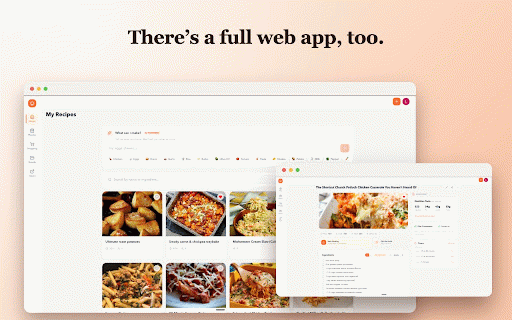 Gratly: AI Recipe Saver :: Save any recipe in one click — get a clean cook view, timers, meal plans, and AI tools. No life story.