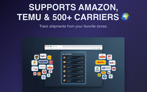 Package Tracker - track parcel anywhere :: Track Amazon, AliExpress, SHEIN & 500+ carriers. Simple one-click parcel tracking.