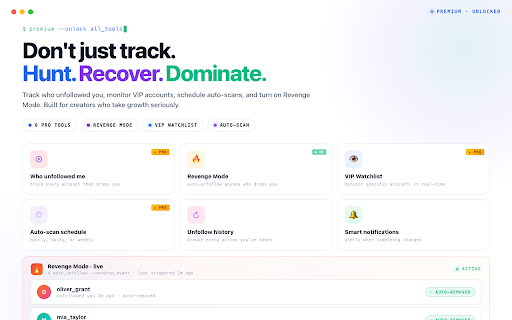 Unfollow Pro – Unfollower Tracker :: Track who unfollows you. Find & unfollow Instagram users who don't follow back.
