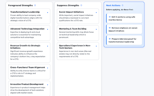 PositionIQ – AI Resume Job Match & Feedback :: Recruiter-grade resume feedback and interview guidance before you apply. PositionIQ analyzes your resume against any job posting.