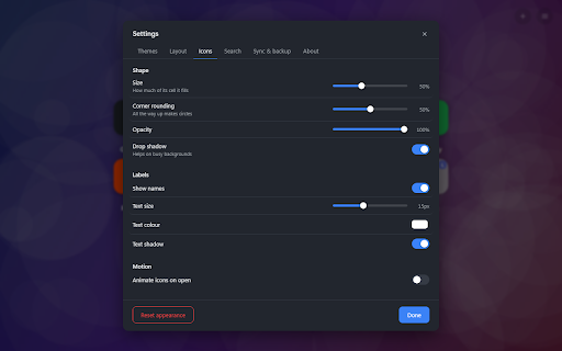 IzzI Speed Dial :: A speed dial new tab. Your own icons, folders and pages, stored on your machine. No tracking, no CDN, no affiliate links.