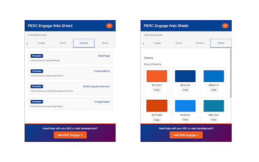 PERC Engage Web Shield :: Track, analyze, and block tracking scripts on web pages