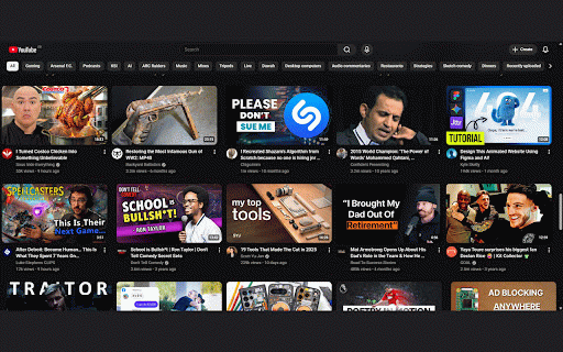 YouTube Feed Customizer :: Customizes the YouTube feed layout, with a minimalistic UI and a focus on usability.