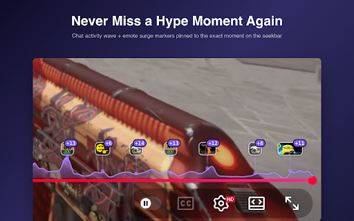 Meridian — Twitch Chat for YouTube™ & Kick :: Bring Twitch chat to YouTube™ & Kick. Transparent overlay, docked mode, 3rd-party emotes, chat delay, highlights.
