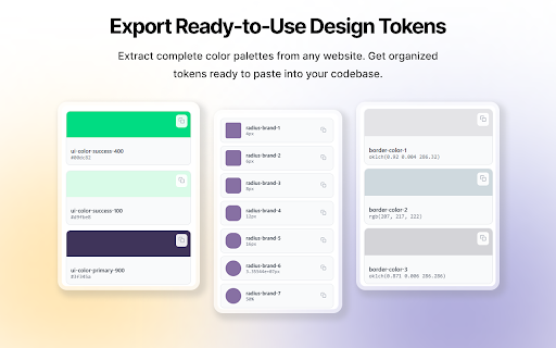 MiroMiro :: Capture and download a website's entire visual system: CSS, colors, fonts, spacing, SVGs, Lottie, and all media assets in one click.