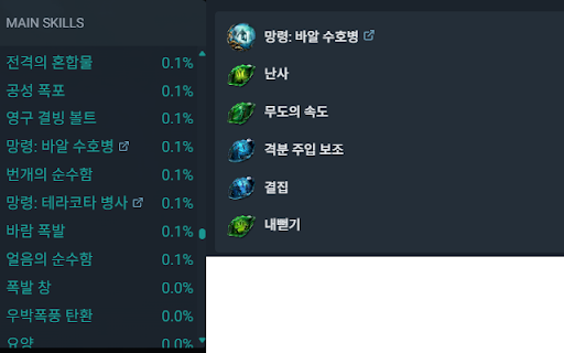 POE2 ninja (닌자) 한글화 + 기능추가 :: poe2 ninja (닌자) 사이트의 아이템과 스킬을 한글로 변환하고 유용한 기능을 추가합니다.