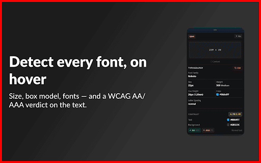 LayerGuide: Pixel Perfect Overlay, Ruler, Guides & Inspector :: Overlay your design on any page, measure in pixels, drop guides, use the magnifier, and inspect fonts, spacing and WCAG contrast.