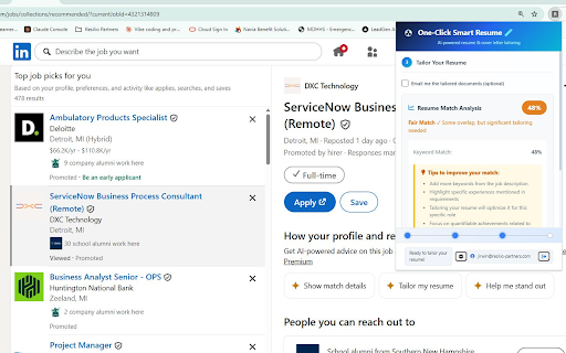 Resume Tailor :: AI-powered resume tailoring for job applications