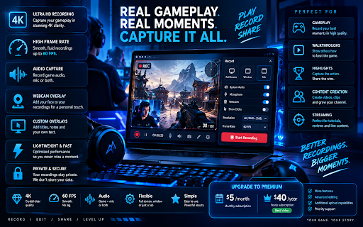 Vision Capture 4K :: Capture and record your screen in high-quality 4K resolution with ease. Become a KOFIKLUB Member Today!